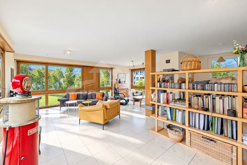 REZ-DE-CHAUSSEE D'UNE VILLA AVEC GRAND JARDIN (2)