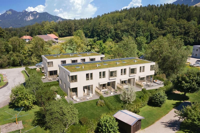 Contemporary new villa with gable and garden - available immediately (14)