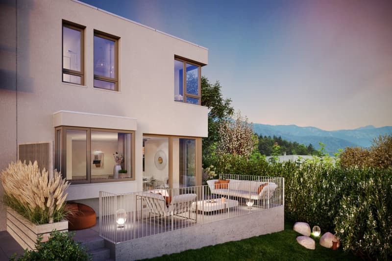 Contemporary new villa with gable and garden - available immediately (3)