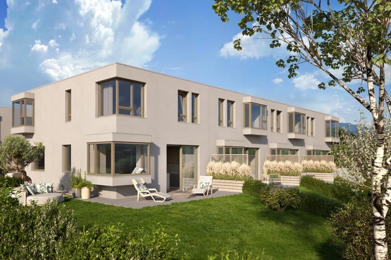 Contemporary new villa with gable and garden - available immediately (1)