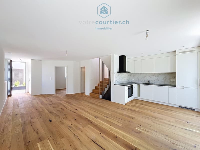 Villa contemporaine neuve en pignon avec jardin - disponible de suite (10)