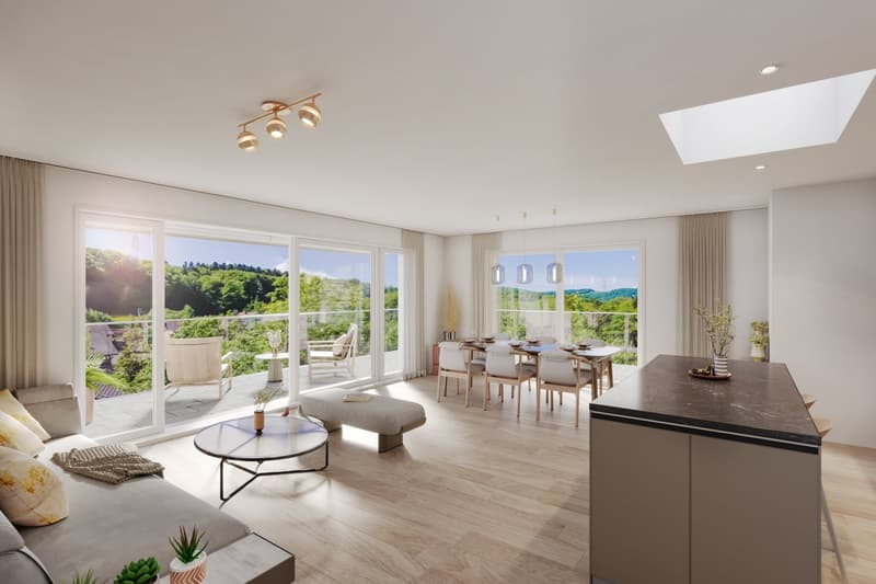 Attique lot 203 - projet neuf proche Attalens et Châtel-St-Denis (6)