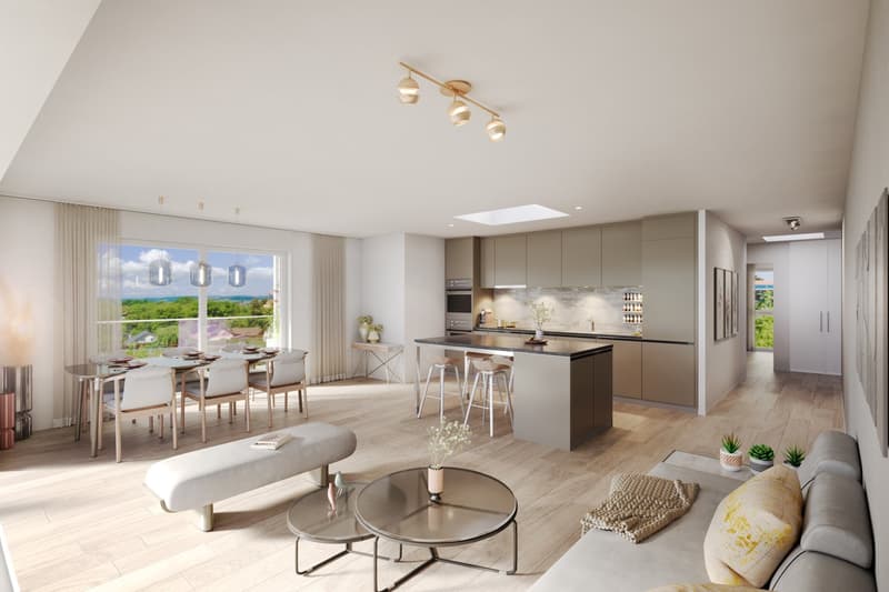 Attique lot 203 - projet neuf proche Attalens et Châtel-St-Denis (7)