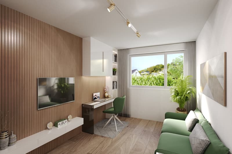 Proche Vevey, nouveau projet de 3 villas de 5.5 pces - vue panoramique (9)
