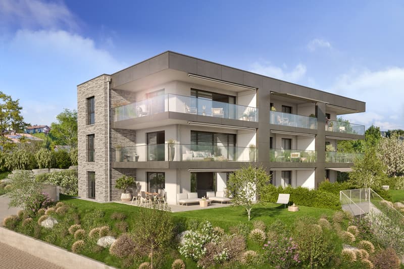 Appartement neuf proche Attalens et Châtel-St-Denis, avec bus ou train (5)