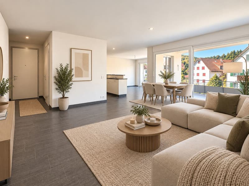 MINERGIE - 4.5-Zimmer-Wohnung mit Balkon an ruhiger Lage (1)