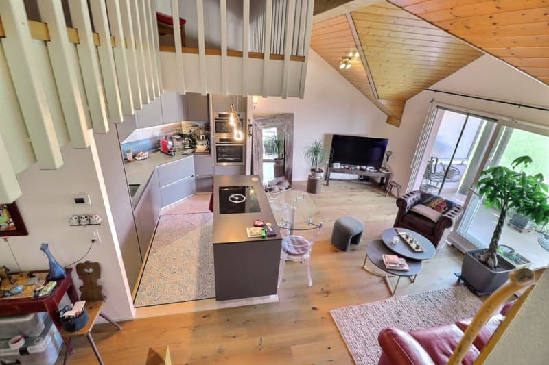 Charming 3.5-room apartment + mezzanine (5)