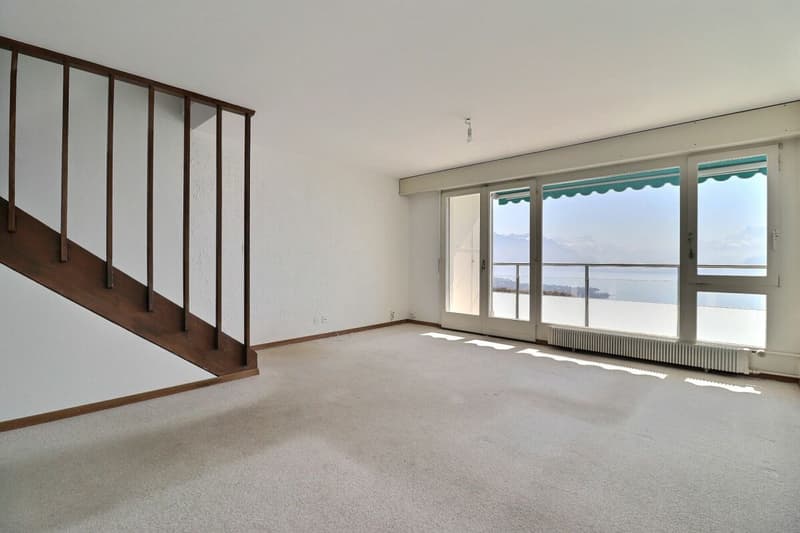 Duplex mit 3,5 Zimmern + Büro mit großem Potenzial und unvergleichlichem Blick (4)