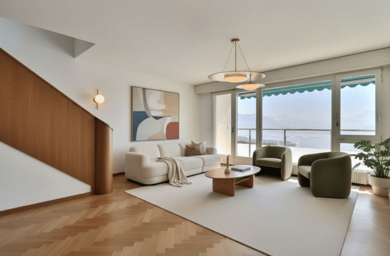 Duplex di 3.5 locali + ufficio con grande potenziale e vista impareggiabile (1)