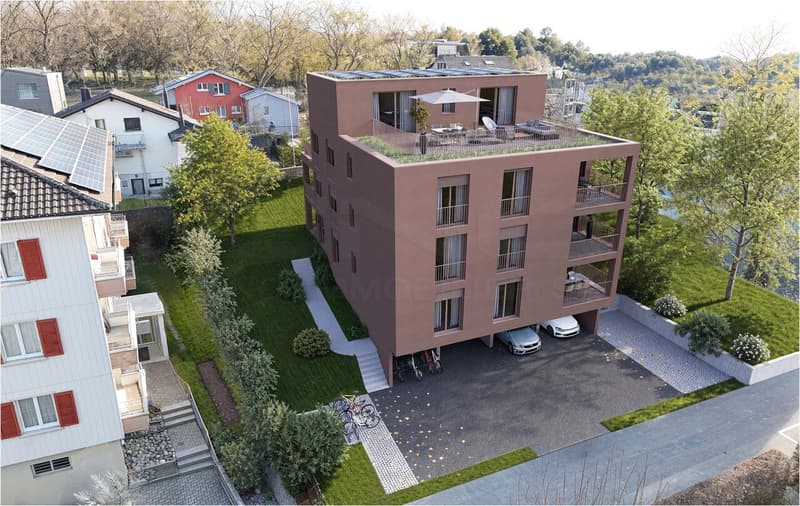 Immeuble façade nord-ouest - Pervenches 6 (image non contractuelle)