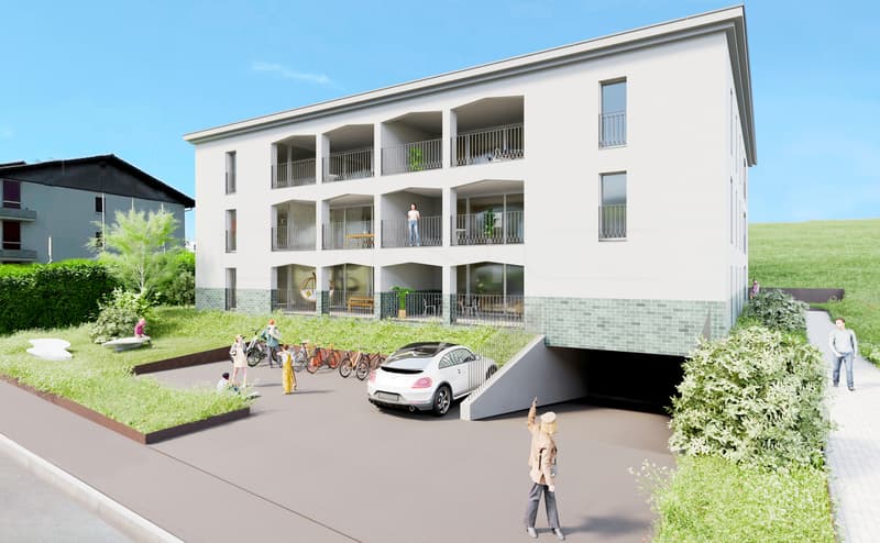 Rte du Centre 30 - Façade Sud-Est - Image non contractuelle