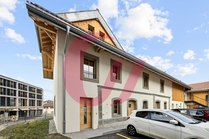 4.5-room triplex apartment in Romont (1)