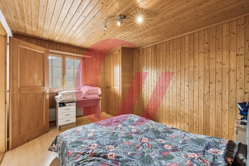 Chalet of 4.5 rooms in Crésuz with panoramic view! (9)