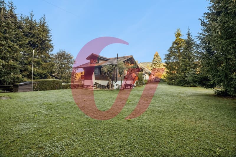 Charmey - chalet typique de 5.5 pièces dans un cadre privilégié (2)
