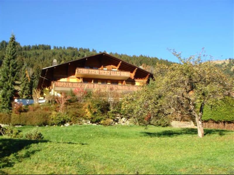 Charmant appartement de 3,5 pièces avec terrasse et vue sur les montagnes et la vallée à Rougemont (19)