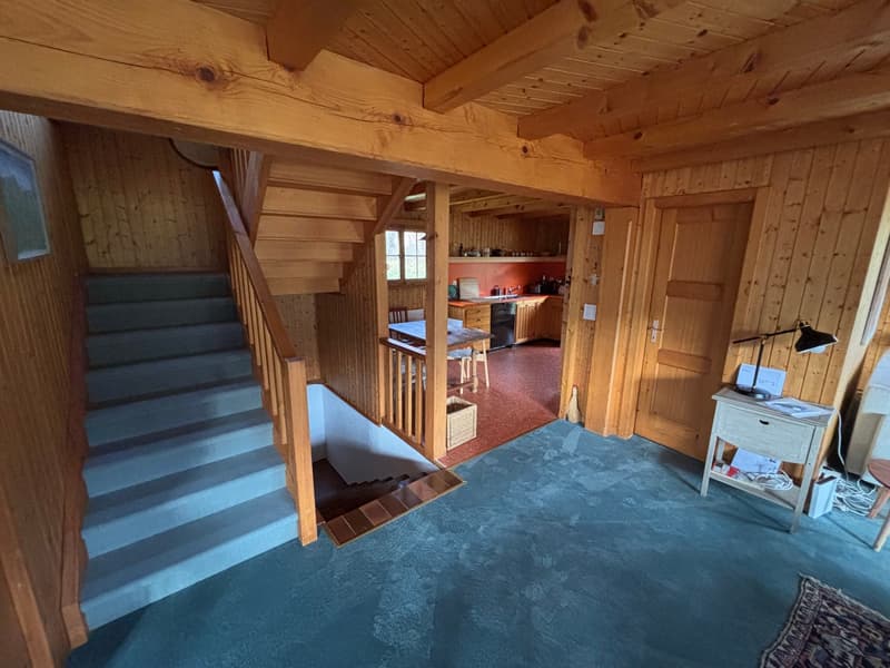 Chalet spacieux - situation exceptionnelle et rare à 15 min. de Gstaad (10)