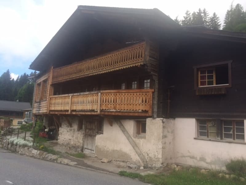 La Comballaz, the chalet with potential for a second apartment (2)