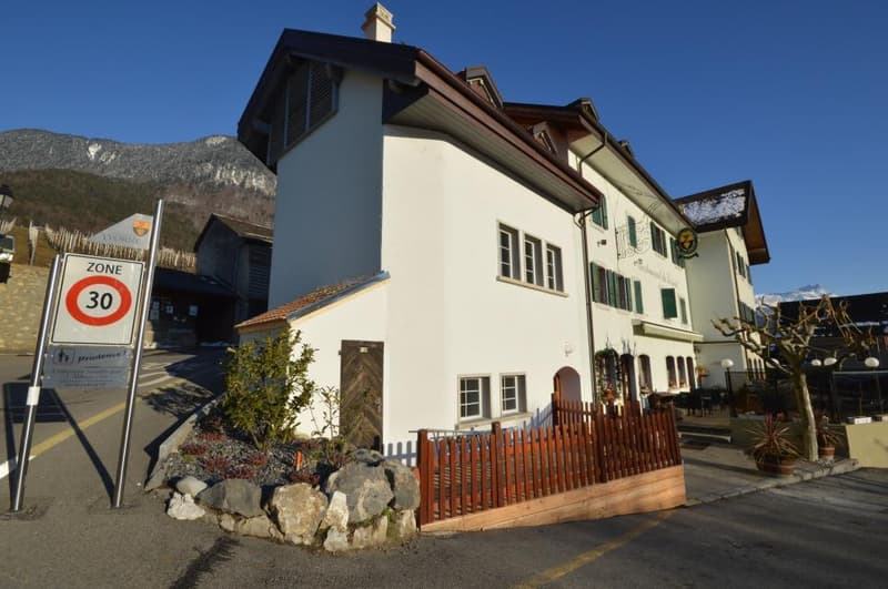 Yvorne : à deux minutes de Aigle : appartement sur 3 niveaux ! (1)