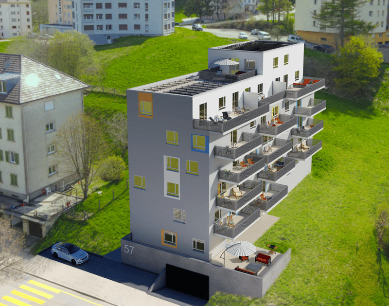 Superbe appartement neuf de 2.5 pièces avec grand balcon (6)
