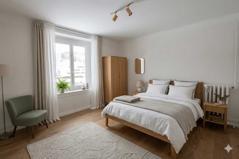 Beautiful 3-room apartment on the ground floor (3)