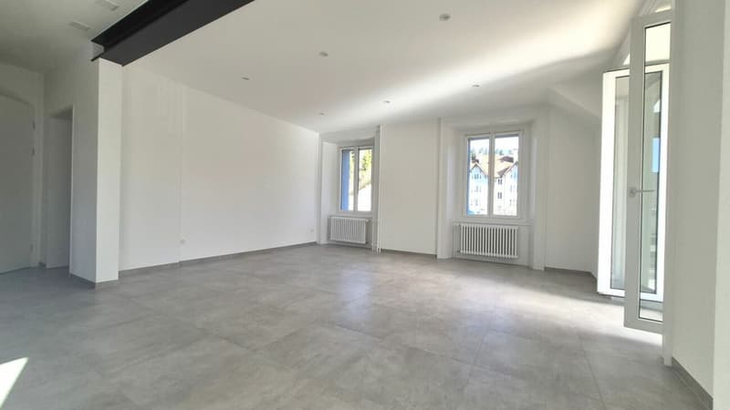 Prächtige 2-Zimmer-Wohnung mit großer Terrasse und Veranda renoviert (9)