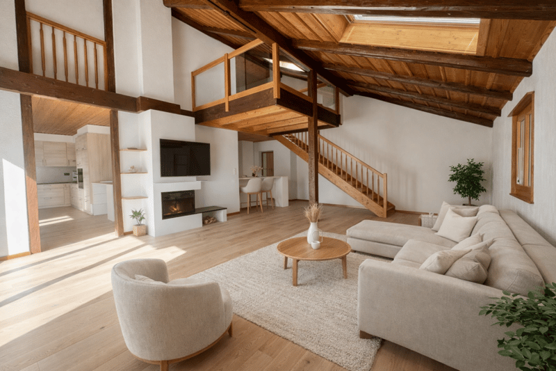 Beautiful 182 m² duplex with terrace and garden (2)