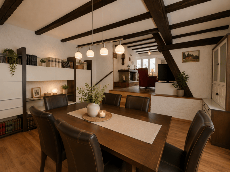 Belle maison familiale avec 6 grands garages (3)