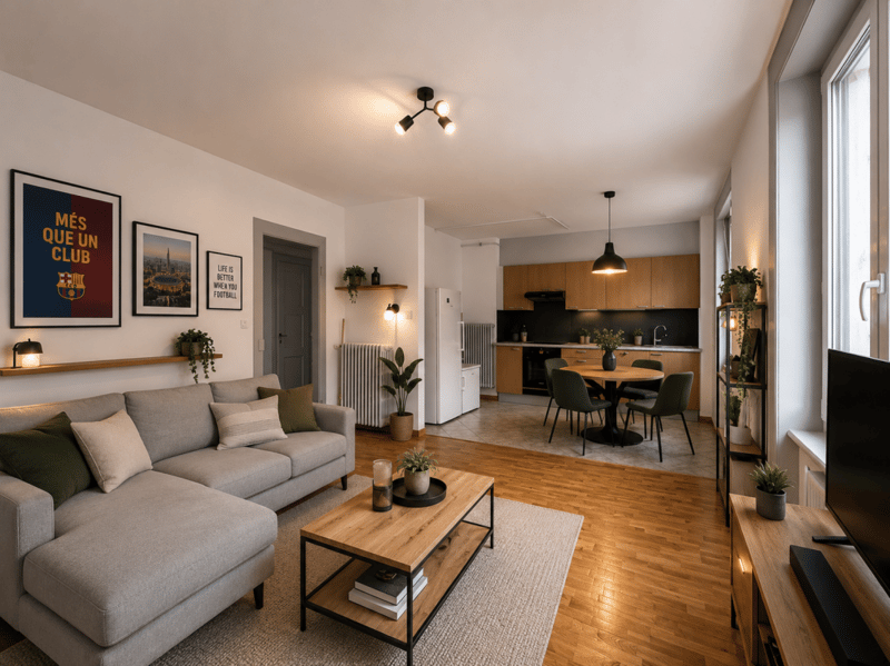 Delizioso appartamento di 3 locali al 1° piano con balcone (1)