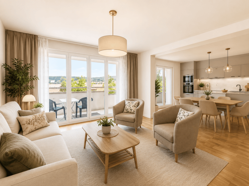 Bright 5-room apartment with balcony (3)