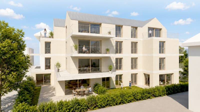 Les Carrels - Appartement de 4.5 pièces avec jardin Lot 2/B (7)