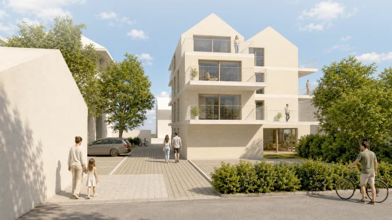 Les Carrels - Appartement Duplex 5.5 pièces Lot 9/J (2)