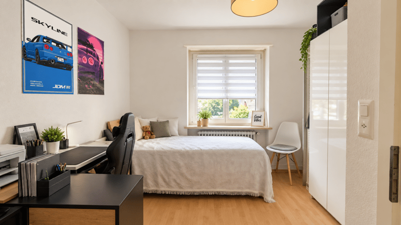 Bel appartement de 3.5 pièces avec balcon proche de la nature (5)