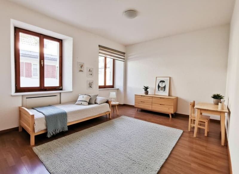 Grand appartement de 4.5 pièces avec cheminée (7)