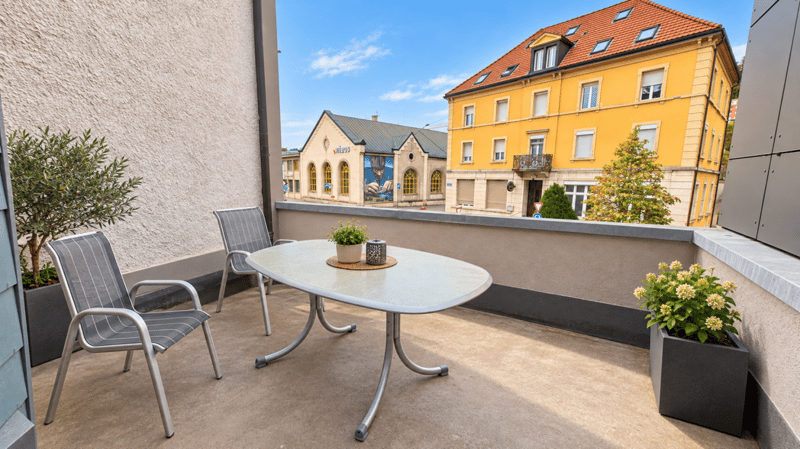 Bel appartement de 2.5 pièces - terrasse et jardin (7)