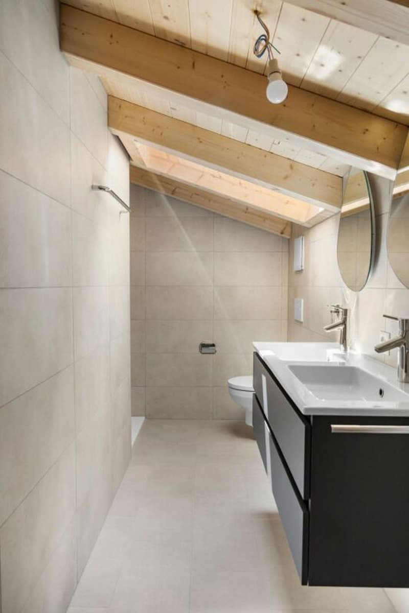 Attic of 3.5 rooms in a duplex in a NEW building! (10)