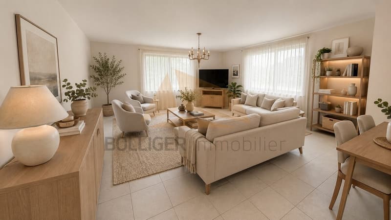 A VENDRE APPARTEMENT de 4 PIÈCES 111 M2 AVEC PLACE DE PARC EXTÉRIEURE (1)