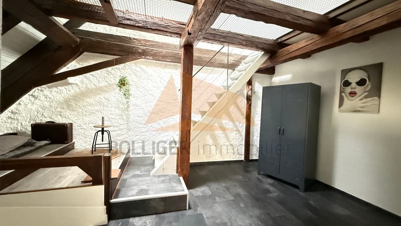 A VENDRE APPARTEMENT DE CARACTÈRE DE 3.5 PIÈCES ET COMBLES AMÉNAGÉS (6)
