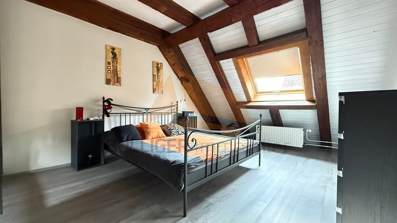 A VENDRE APPARTEMENT DE CARACTÈRE DE 3.5 PIÈCES ET COMBLES AMÉNAGÉS (13)