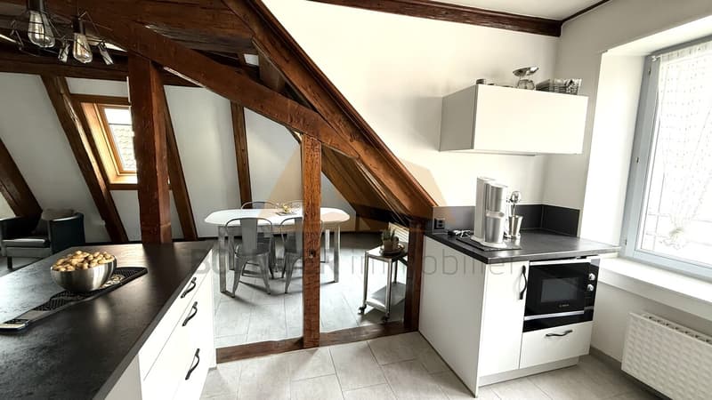 A VENDRE APPARTEMENT DE CARACTÈRE DE 3.5 PIÈCES ET COMBLES AMÉNAGÉS (7)