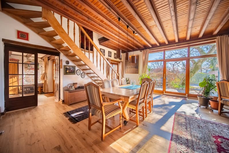 Peney-Dessus Spacious 7-room duplex with garden (1)