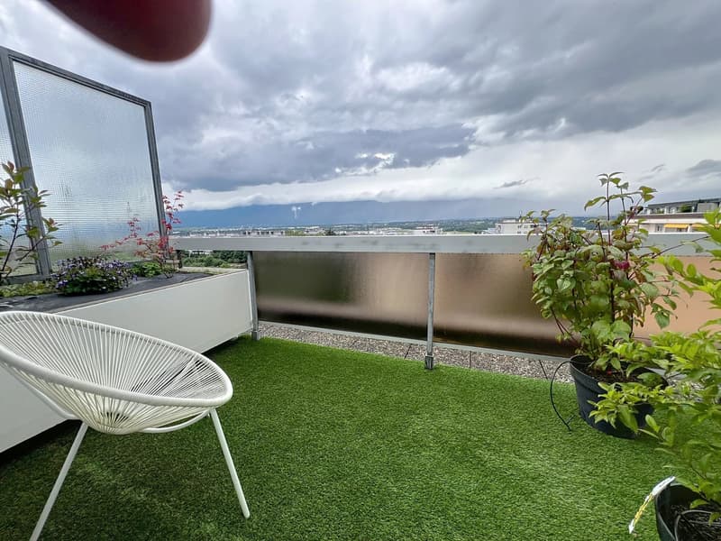 Penthouse 2 ch rénové au Grand-Saconnex (11)