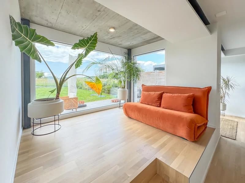 Bell'appartamento tipo villa con grande giardino! (8)