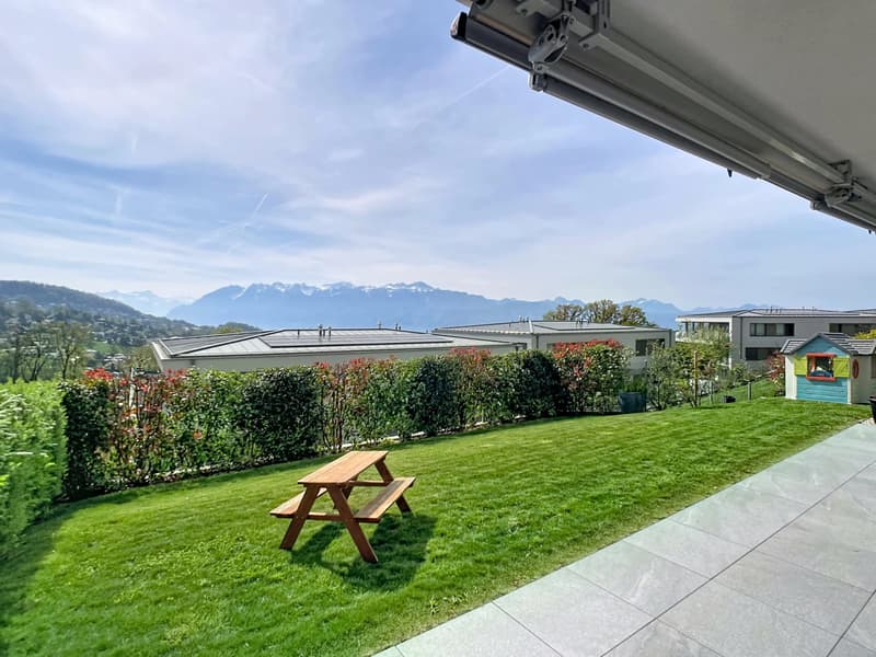 4.5 rooms sunny apartment with garden and view (11)