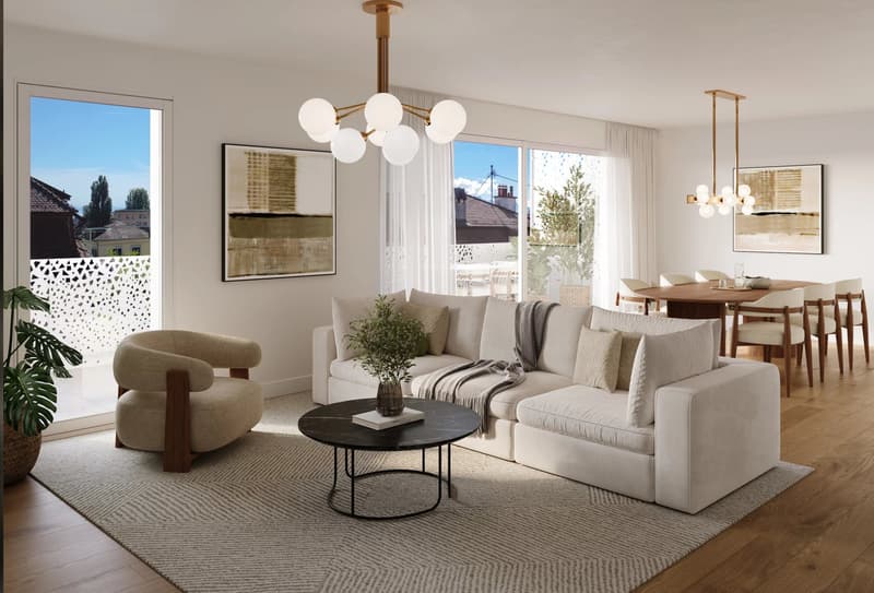 Lot 4.1  Appartement 5.5 pièces  Attique (2)