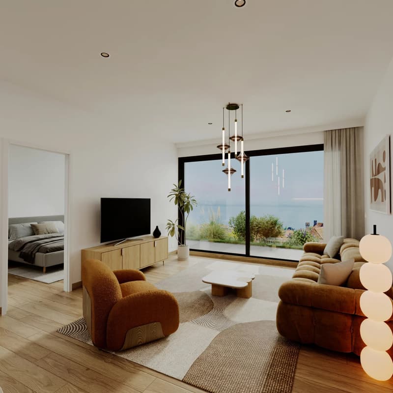 2.5-room apartment in Corcelles with lake and mountain views (2)