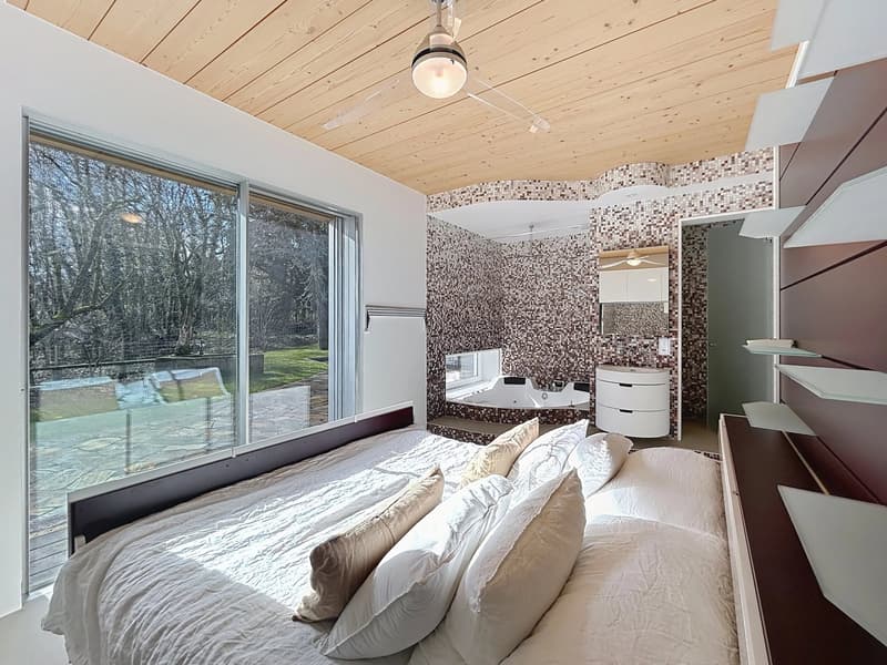 Proprietà contemporanea di 600 m² con vista panoramica sul lago (10)
