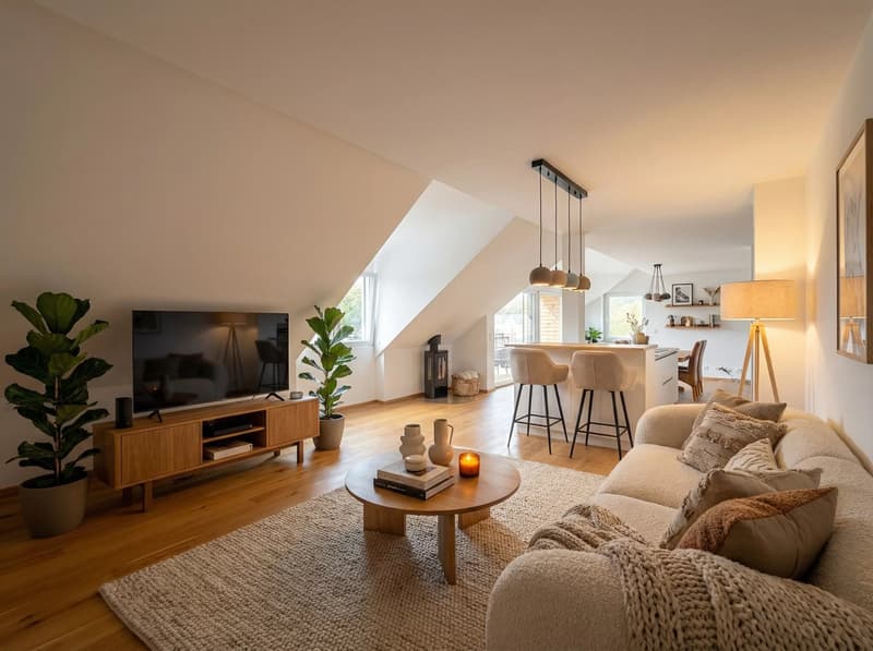 Amplio duplex nel cuore di Saint-Cergue (5)