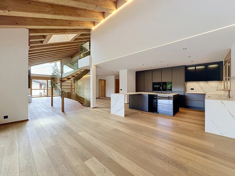 Duplex di charme alpino eccezionale (9)