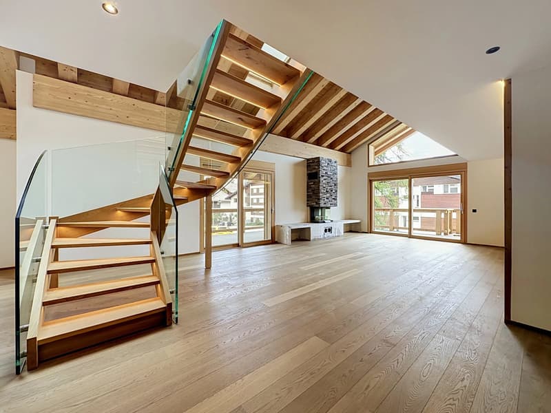 Duplex di charme alpino eccezionale (12)