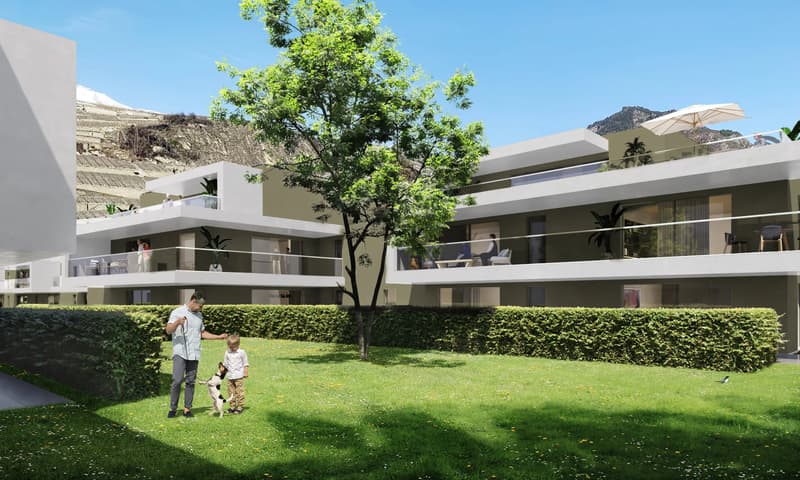 Studio neuf avec jardin privatif (2)